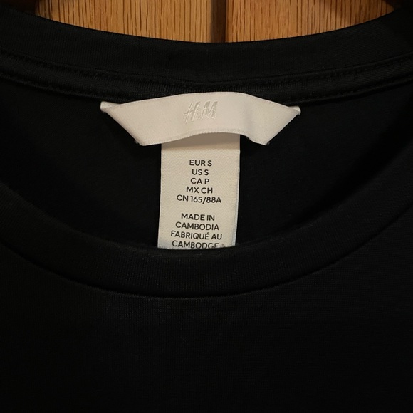 Bundle H&M & Trendy Queen Long Sleeve Basic Tops Red White Black Square/Crew - Picture 6 of 12